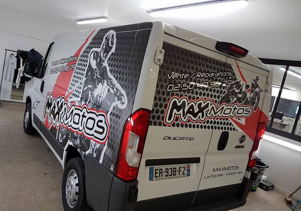 Covering camionnette Ducato Max Motos