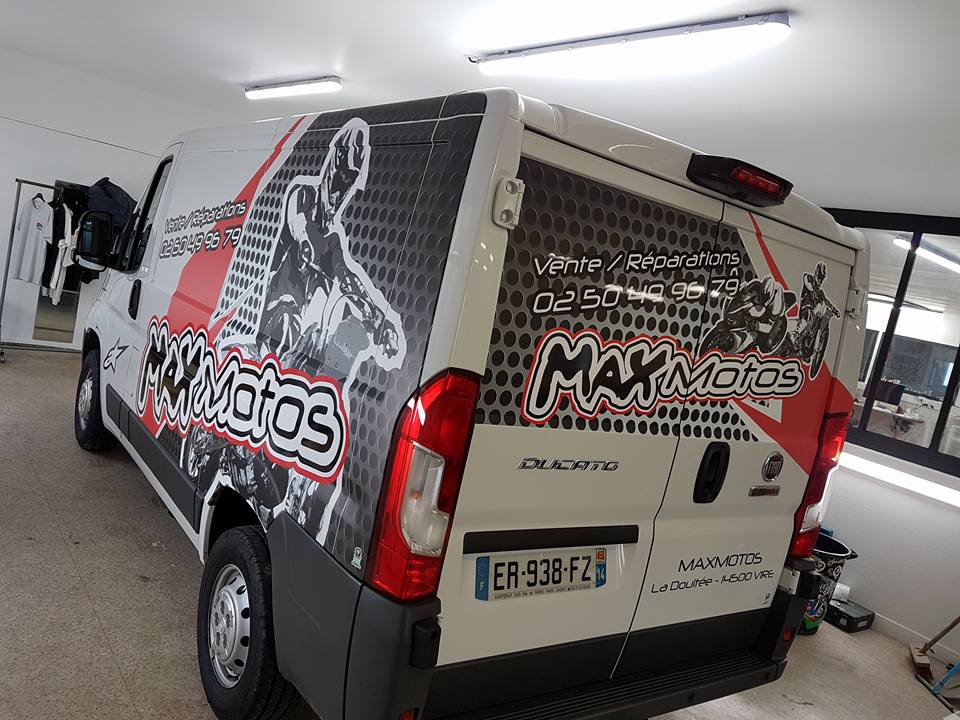 Covering camionnette Ducato Max Motos