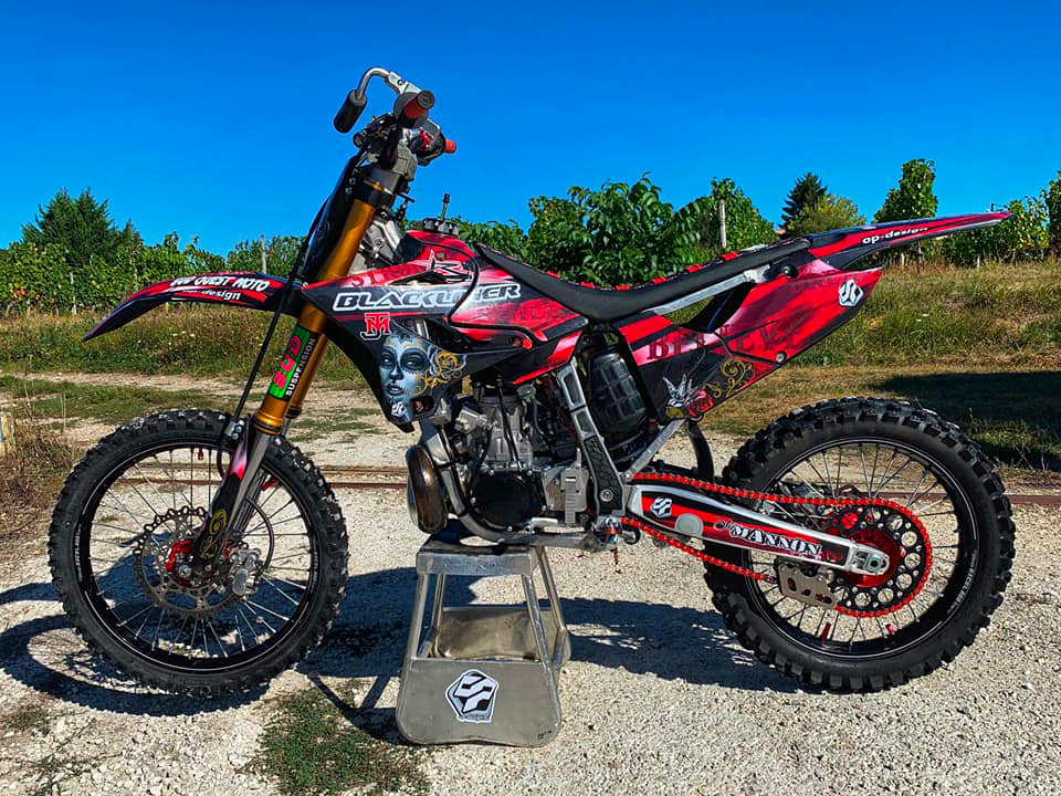 Kit déco 250 YZ FMX Julien Mannon