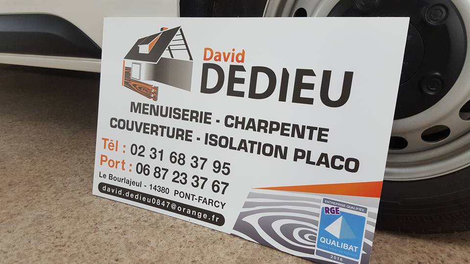 Panneau de chantier David DEDIEU