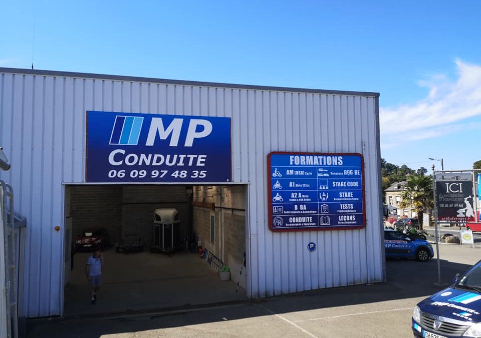 Panneau enseigne MP Conduite